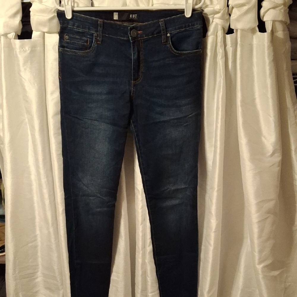 Kut from the Kloth Indigo Denim Jeans 8